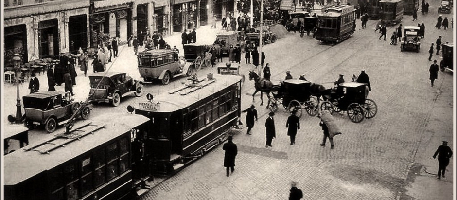 Calle Alcalá, Madrid en 1920