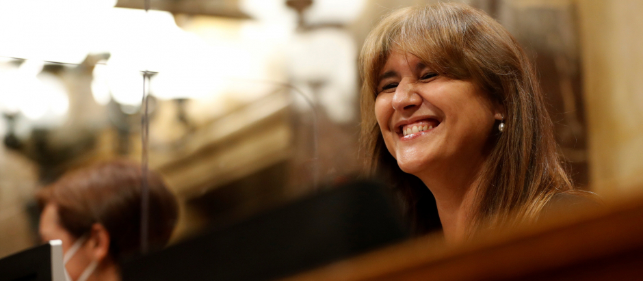 La presidenta del Parlamento de Cataluña, Laura Borràs