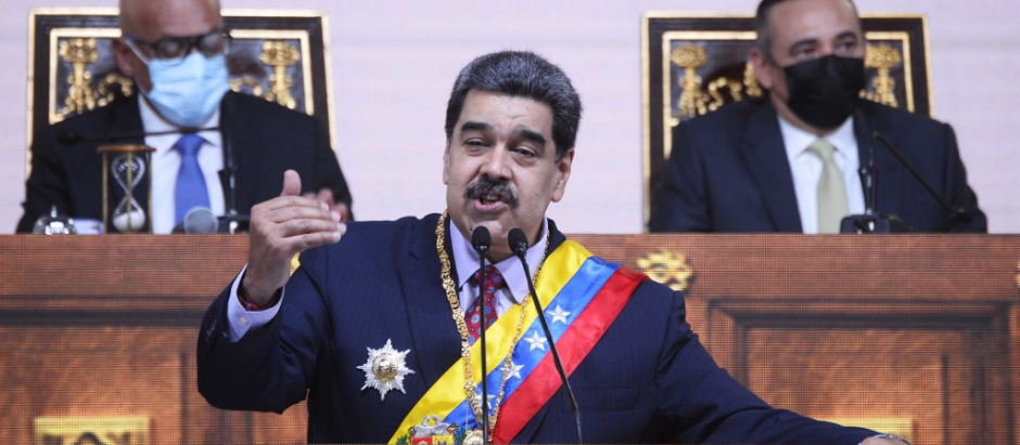 El presidente de Venezuela, Nicolás Maduro, el pasado 15 de enero