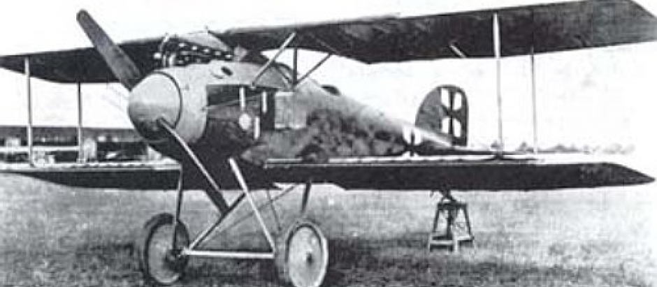 El biplano Albatros D.II, con el que el Barón Rojo consiguió la mayor parte de sus victorias