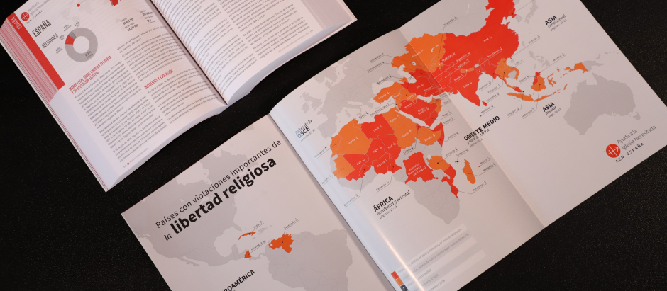 Imagen del sumario e informe sobre Libertad Religiosa en el Mundo durante 2021