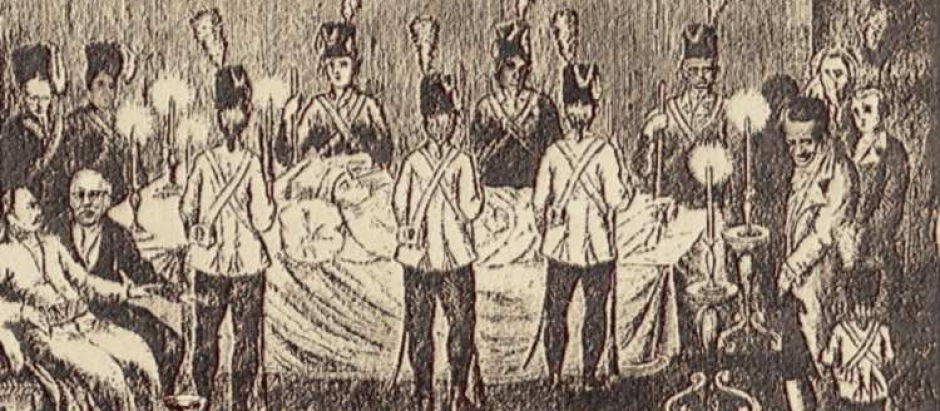Funeral de Jacob Frank en 1791