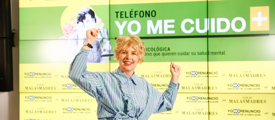 Tania Llasera during presentation "Yo me cuido" event of Yo no renuncio Association in Madrid on Thursday, 3 March 2022