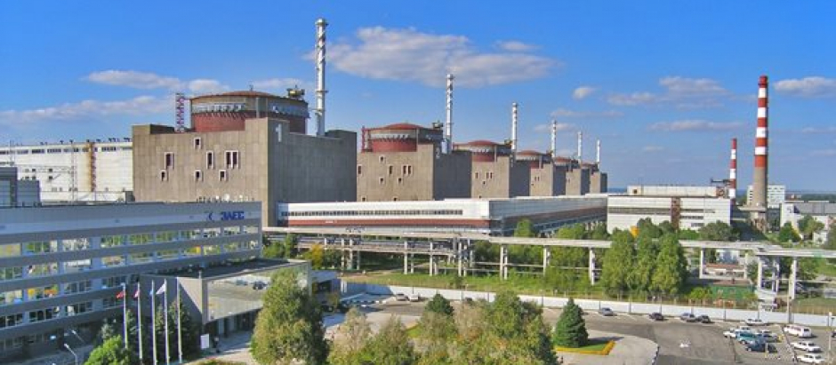 Planta nuclear Zaporiyia en Ucrania, la más grande de Europa