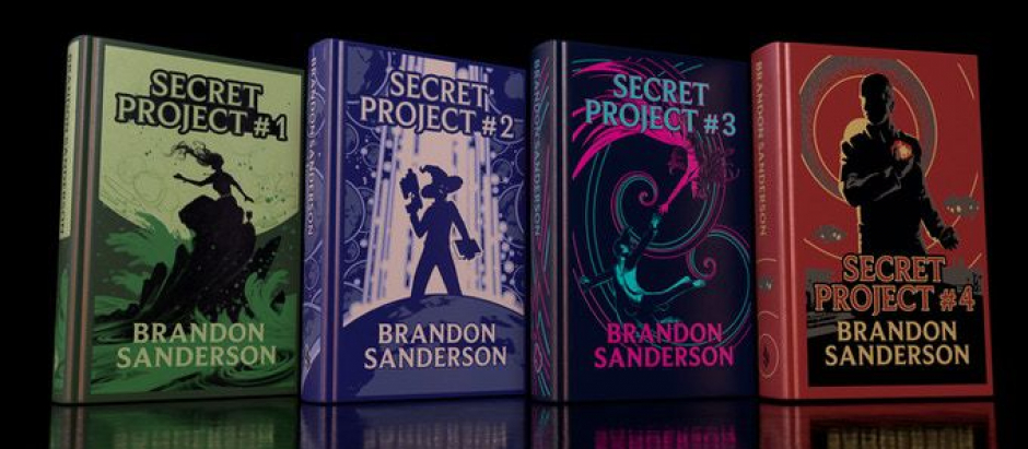 Las novelas sorpresa de Brandon Sanderson se han convertido en el Kickstarter más exitoso de la historia