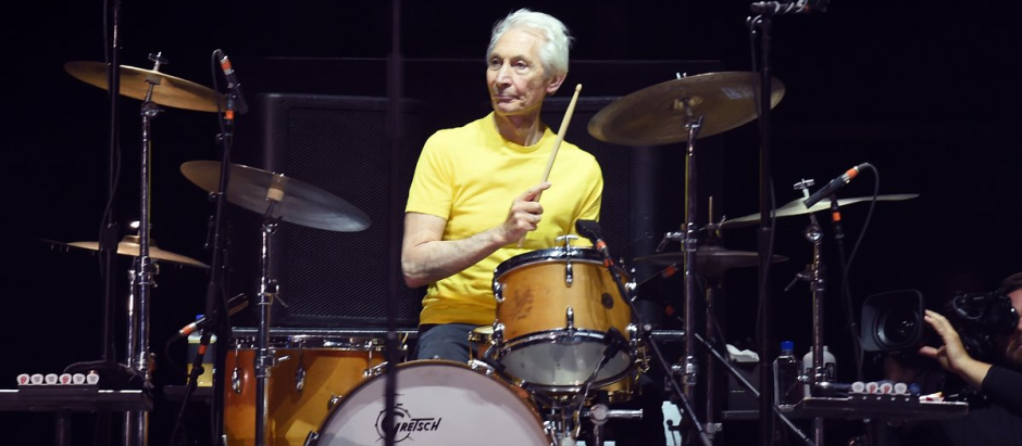 Charlie Watts during Desert Trip at the Empire Polo Field on October 14, 2016 in Indio, California.
