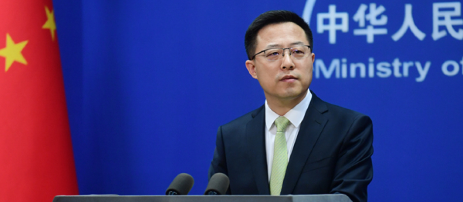 Zhao Lijian portavoz del Ministerio de Relaciones Exteriores chino