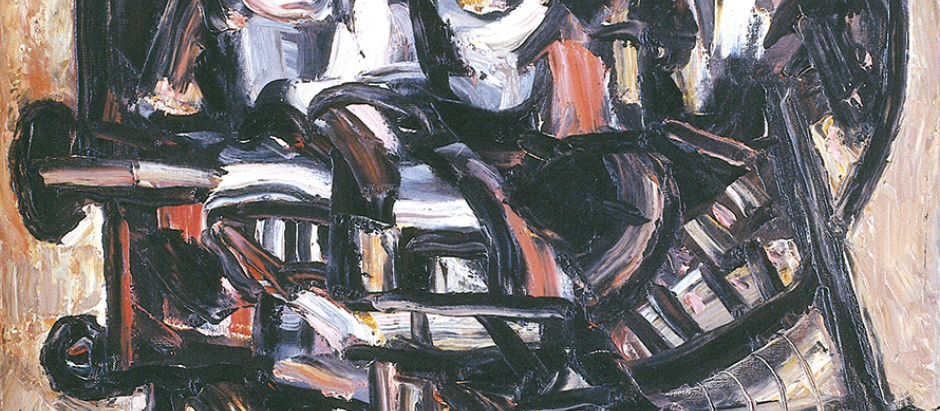 Obra 'Fue un hombre', de Laxeiro (Xosé Otero Abeledo), 1963