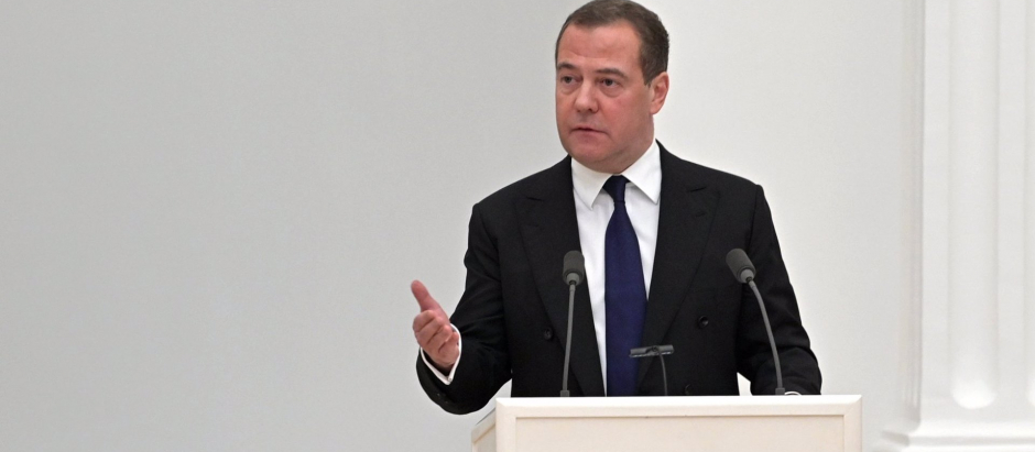 Dmitry Medvedev, vicepresidente del Consejo de Seguridad de Rusia