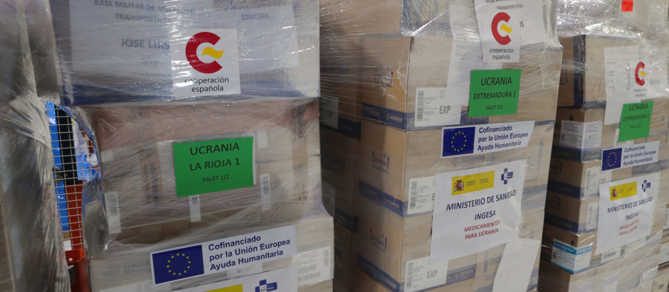 Los medicamentos enviados por las Comunidades Autónomas se han coordinado, verificado y almacenado en el Centro Militar de Farmacia