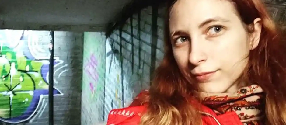 La artista detenida, Alexandra Skochilenko