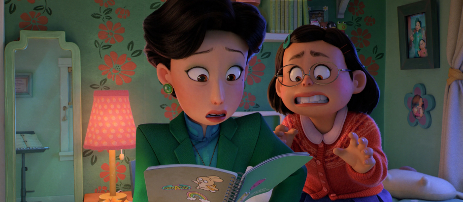 Fotograma de la película 'Red' (2022), de Pixar