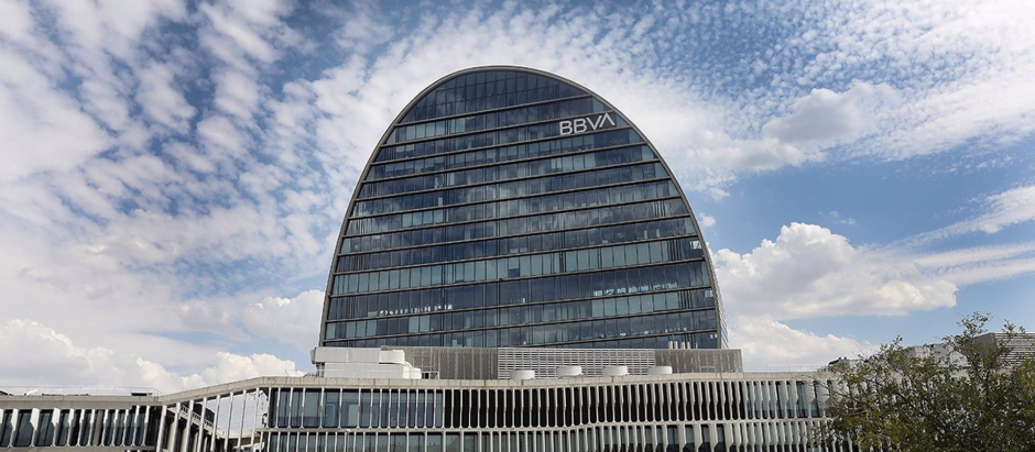 Sede del banco BBVA en Madrid
