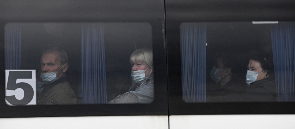 Refugiados frontera Ucrania