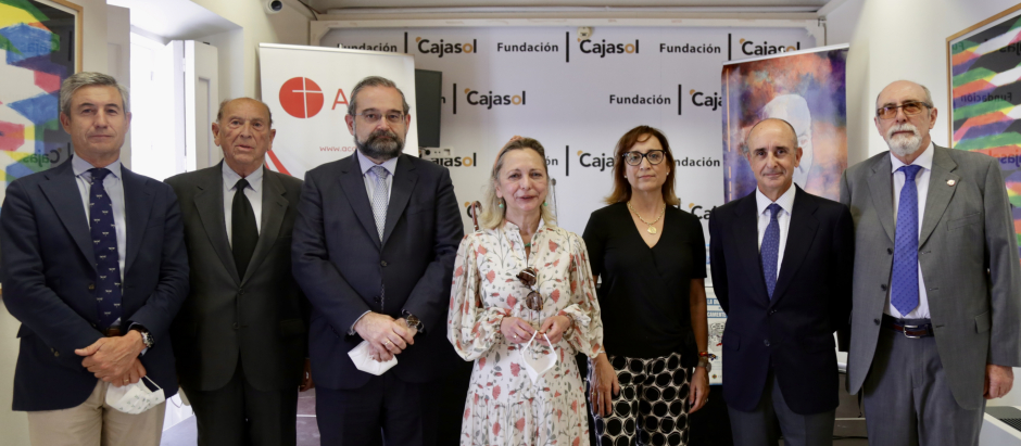 Ponentes y organizadores de la Jornada de Católicos y Vida Pública en Madrid