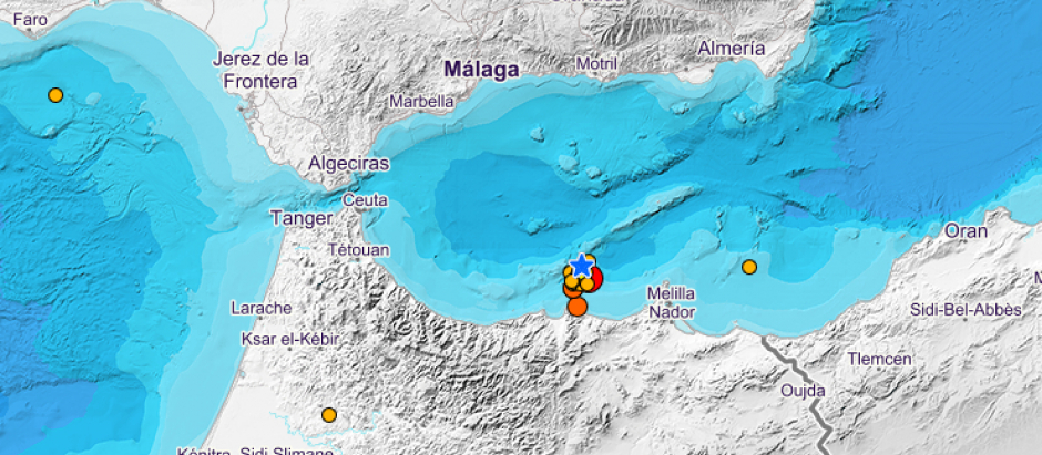 El terremoto, de magnitud 5, ha tenido su epicentro en el sur del mar de Alborán