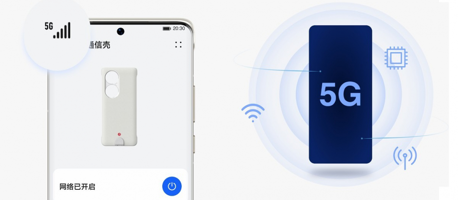 Funda 5G Communication Shell para el Huawei P50 Pro