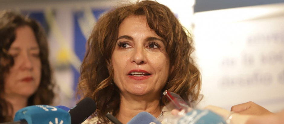 La ministra de Hacienda y Función Pública, María Jesús Montero.