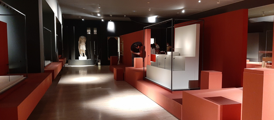 Una de las salas del Museo Arqueológico Nacional, que en la actualidad tiene cerradas varias salas por la falta de personal