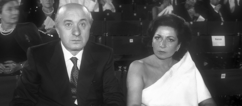 Ciriaco De Mita y su mujer Anna Maria Scaninzi