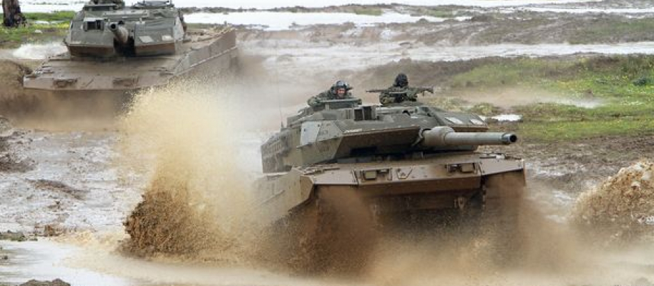 Los 'Leopard' utilizados actualmente son más modernos que los que se barajaban enviar a Ucrania