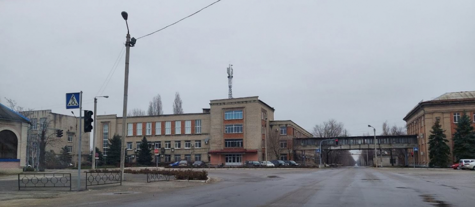 Planta química Azot, en la ciudad ucraniana de Severodonetks, Ucrania