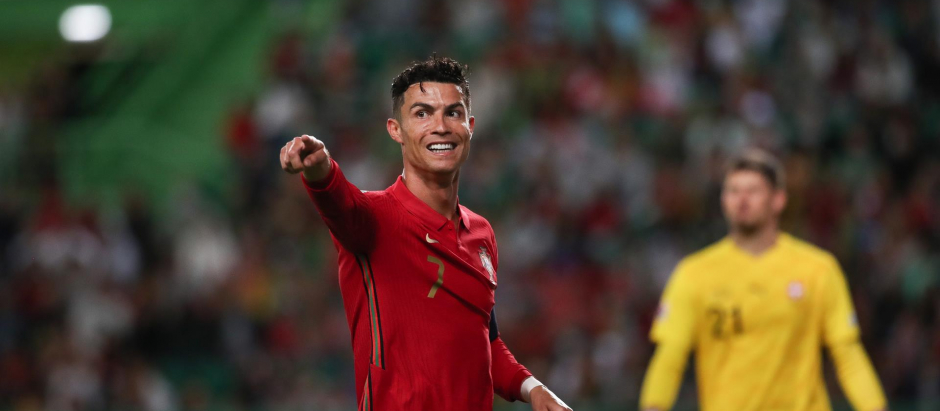 Cristiano Ronaldo con la Selección de Portugal