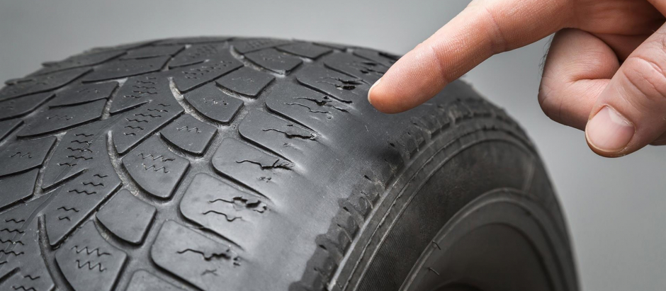 Los neumáticos son otra parte frágil del vehículo
