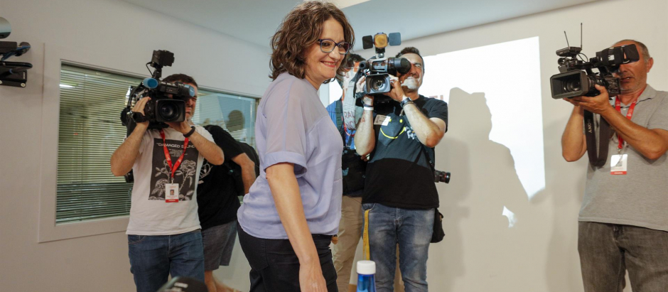 Mónica Oltra comparece tras su imputación