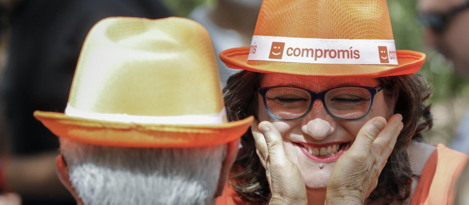 Los principales dirigentes de la formación de Compromís han cerrado filas con la vicepresidenta del Gobierno valenciano Mónica Oltra