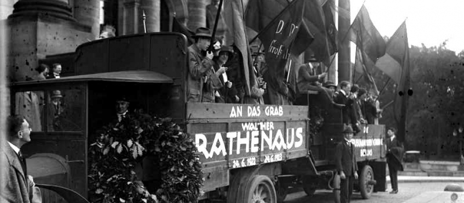 Servicio conmemorativo de Rathenau, junio de 1923