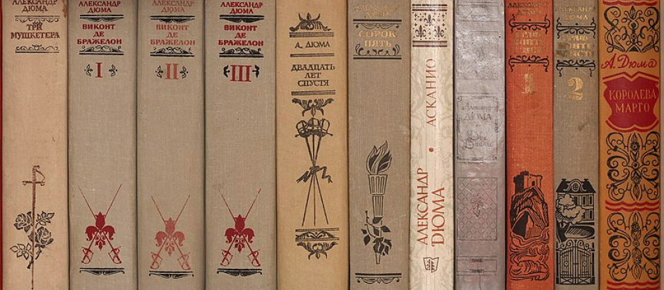 Libros de Alejandro Dumas traducidos al ruso