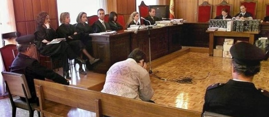 Joaquín Ferrándiz durante su juicio en la Audiencia Provincial de Catellón
