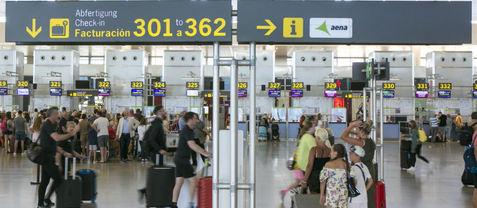Imagen del aeropuerto de Málaga