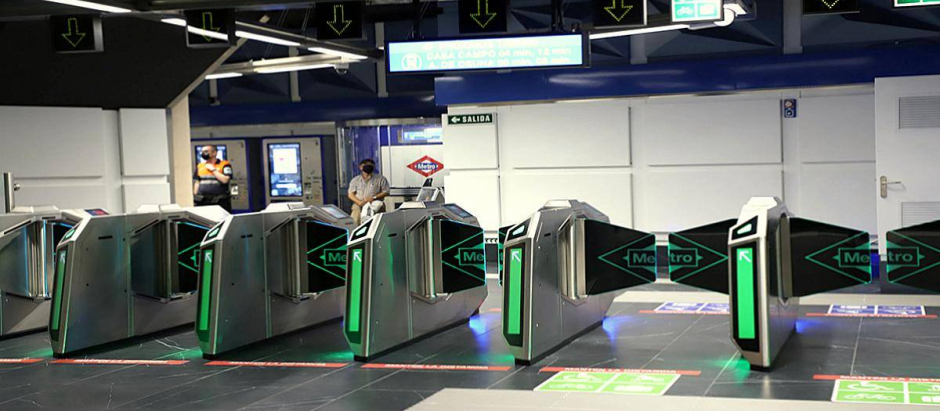 Los tornos de la estación de Metro de Gran Vía premiados en Londres
