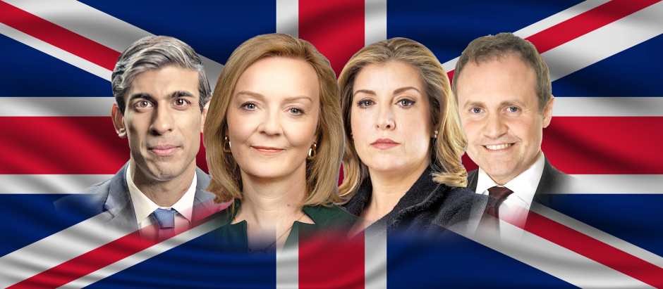 Cuatro de los ocho candidatos al Gobierno de Reino Unido