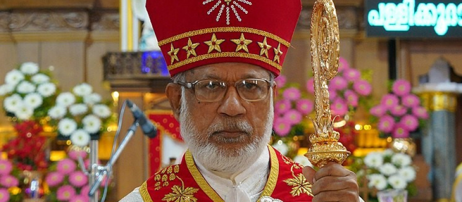 Maran Mar George Alencherry at St. George Cathedral, Kothamangalam