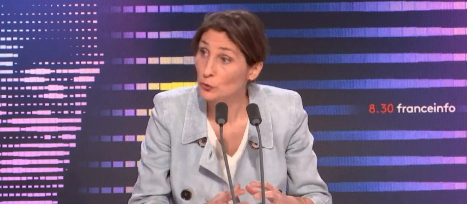 Amélie Oudéa-Castéra, la ministra de Deportes francesa