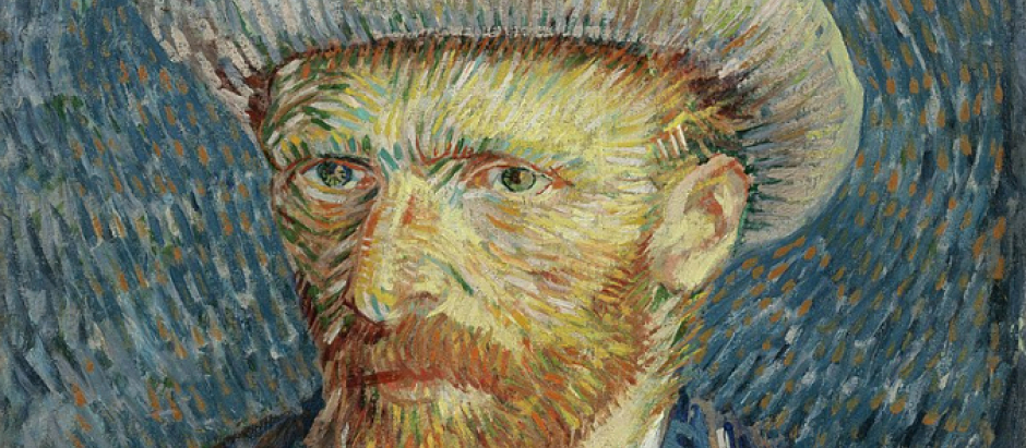 'Autorretrato con sombrero de fieltro gris' (1887), de Vincent Van Gogh