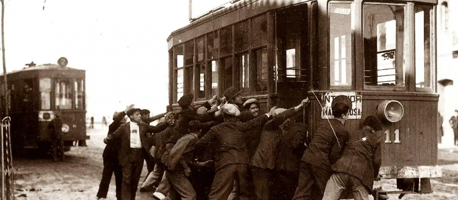 La huelga de tranvías de 1951