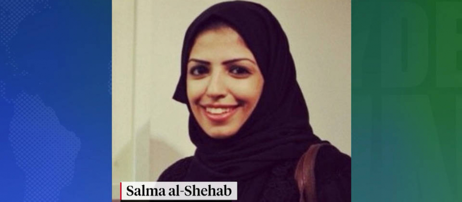 Salma Al-Chehab condenada a 34 años de prisión por retuitear a disidentes