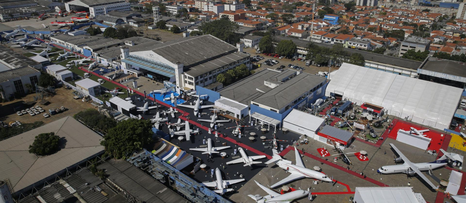 Fotografía de archivo fechada el 11 de agosto de 2015 del aeropuerto de Congonhas (Brasil)