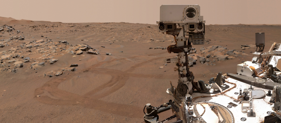 El rover Perseverance en Marte