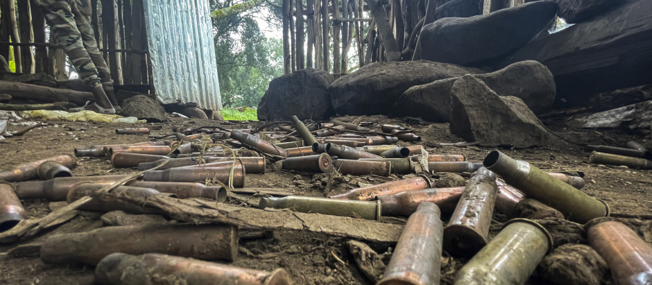 Casquillos de balas Etiopía