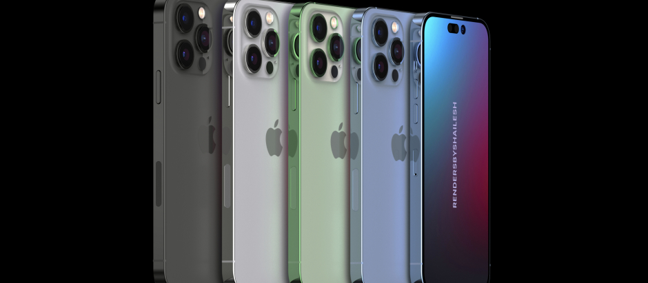 Estos podrían ser los colores del nuevo iPhone 14