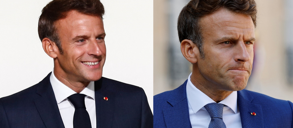 El discurso del presidente de Francia, Emmanuel Macron, ha pasado del optimismo al pesimismo