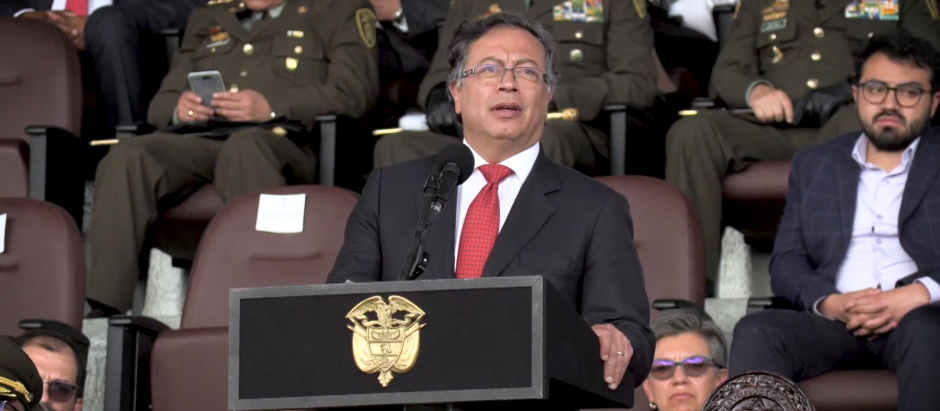 Imagen del presidente de Colombia, Gustavo Petro