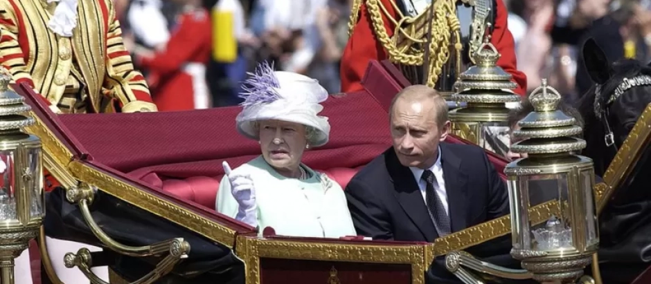 Isabel II Vladimir Putin