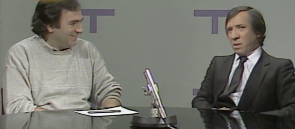 El Fary, en un programa de la televisión pública en 1984