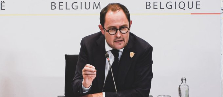 Vincent Van Quickenborne ministro de justicia de Bélgica
